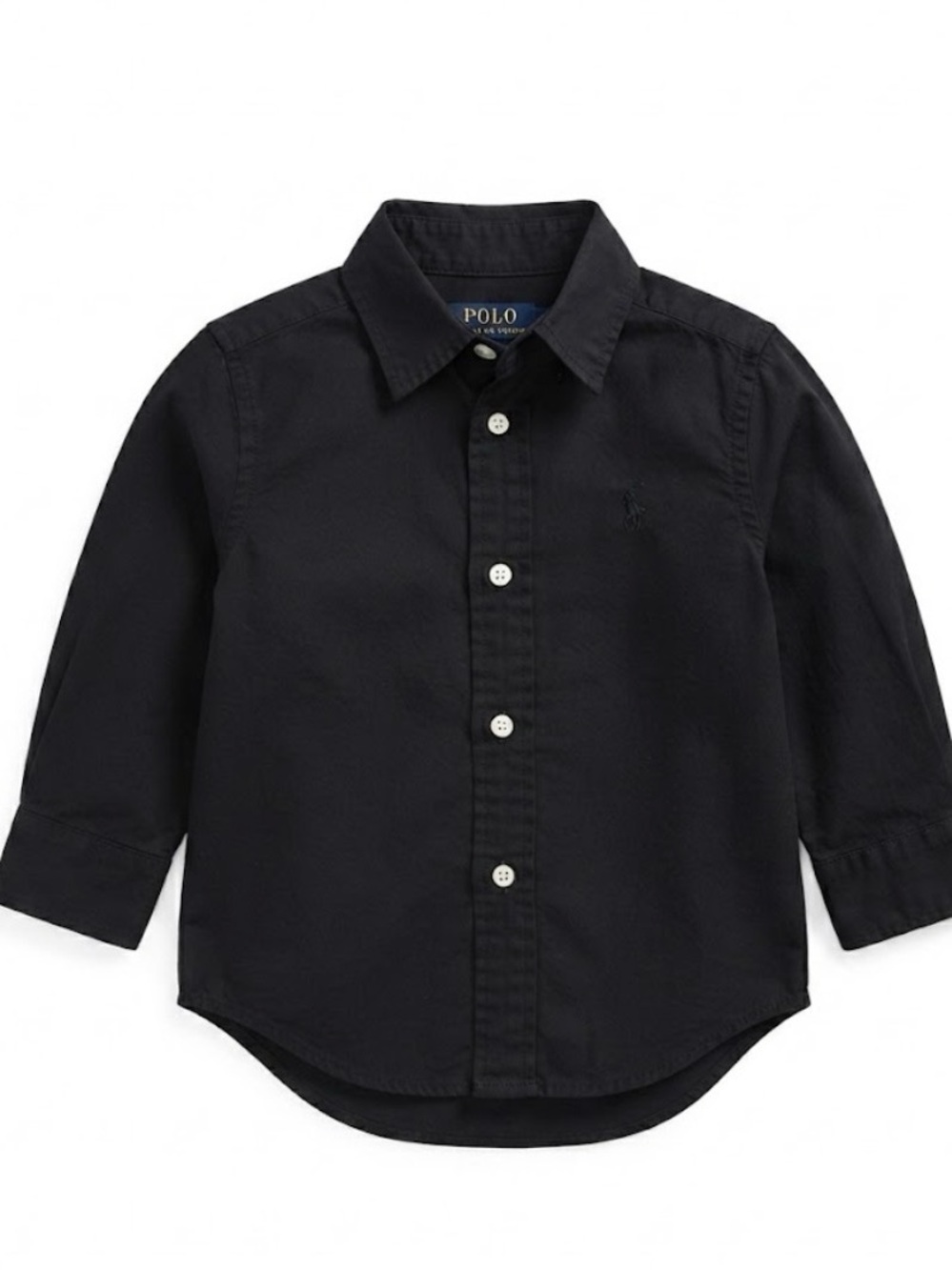 Ralph Lauren Black Long Sleeve Button-Down Shirt